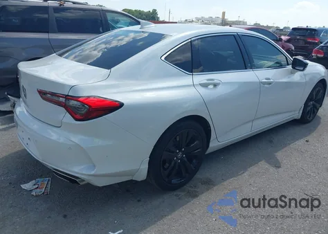 2022 Acura Tlx Technology Package из США, поврежденный, VIN 19UUB5F46NA004432